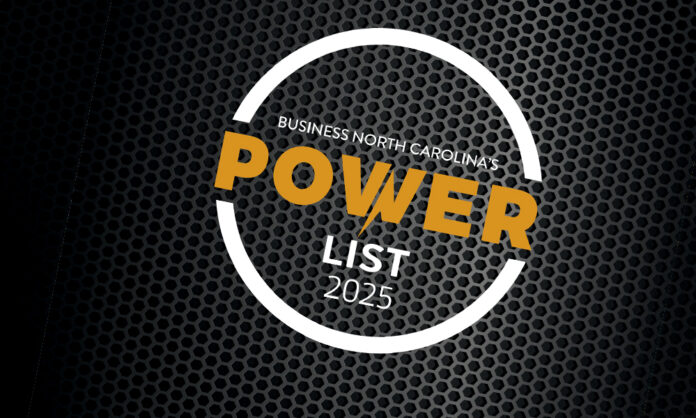 Business North Carolina's Power List 2025 logo